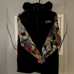 “The Simpsons” brand. Windbreaker, men’s size small.